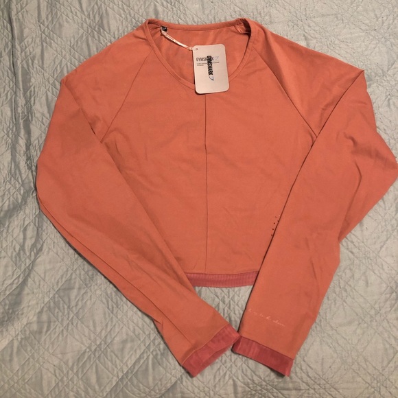Gymshark Tops - WSxGS long sleeve crop top